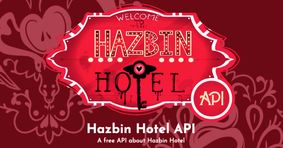 Hazbin Hotel API